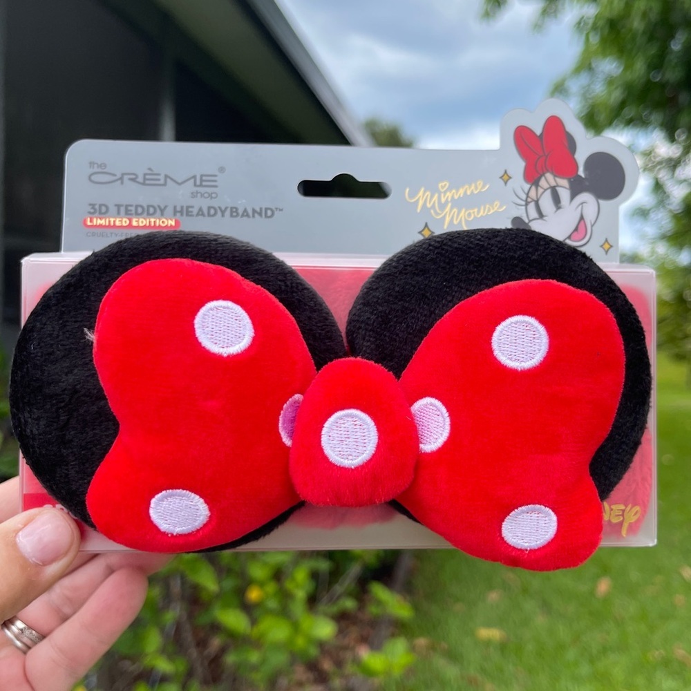 DISNEY (The Creme Shop) Minnie 3D Teddy Headband Special Edition - Picture 2 of 10
